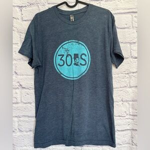 30 Abes Men’s T-Shirt Bobby Bones Show Haiti Hunger Relief size S